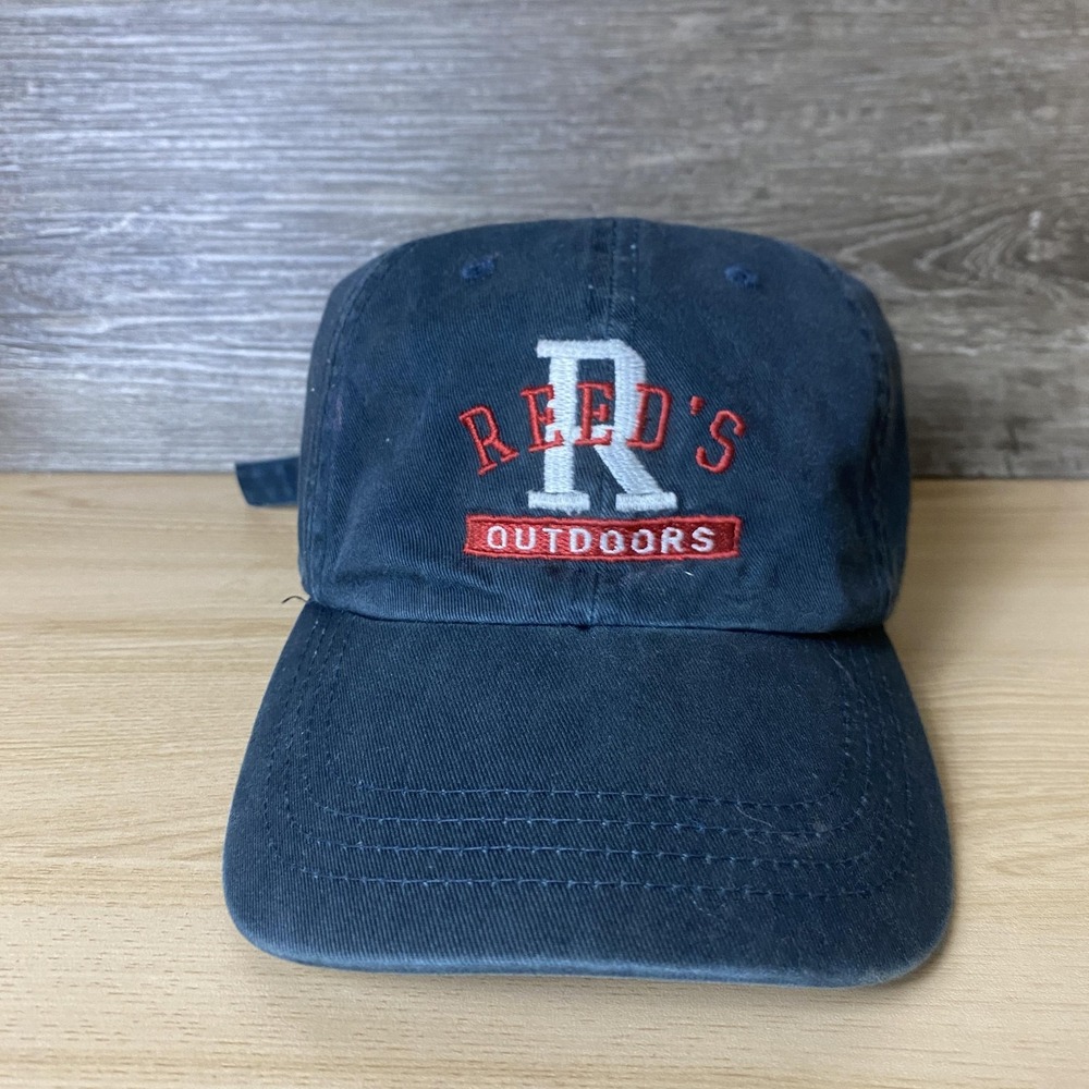 Reeds Outdoors Hat Cap Strap Back Embroidered Mens Titan Headwear